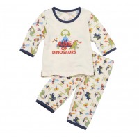 韓國七分袖有機棉居家服--Age of Dinosaur